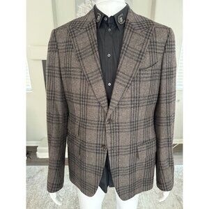 Tom Ford Men's Tailored Wool Jacket Size IT 52 R